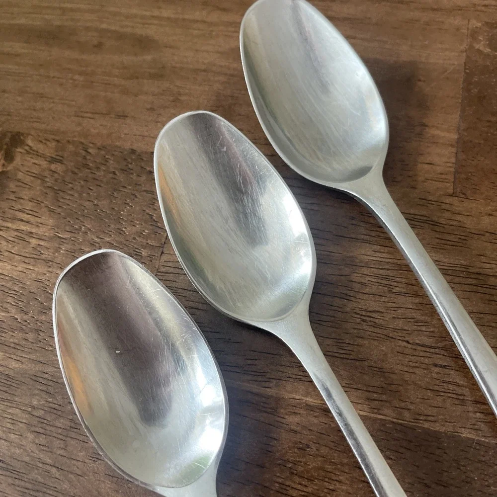 Dansk Germany VARIATION V Set of 3 Soup Spoons 8 1/8 